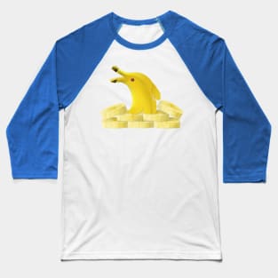 Banana dolphin Baseball T-Shirt